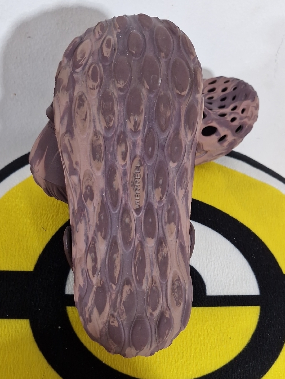 Merrell Marbled Purple Foam Slip-On Clogs - Picture 4 of 7